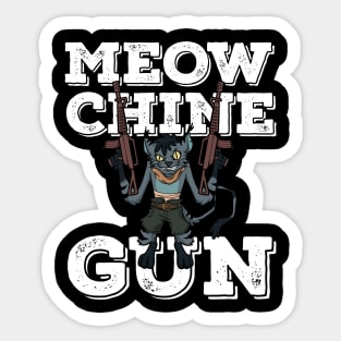 2nd Amendment Patriotic Pro Gun Owner Cat Rifle Kitty Guns Sticker